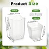 20 Pack 2.5 Inch Small Self Watering Pots for Indoor