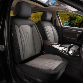 DIKSOAKR Car Seat Covers Full Set For Subaru Outback 2007-2025 Waterproof Faux Leather