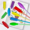 AWSOLAR 10 Pcs Sensory Chew Pencil Toppers, Chewable Pencil Toppers