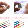CESFONJER Lever Nut Connectors Assortment 60 Conductors Compact Wire Connectors