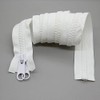 SHUNLI 114Inch #10 Separating Plastic Zippers with Double Pull Slider