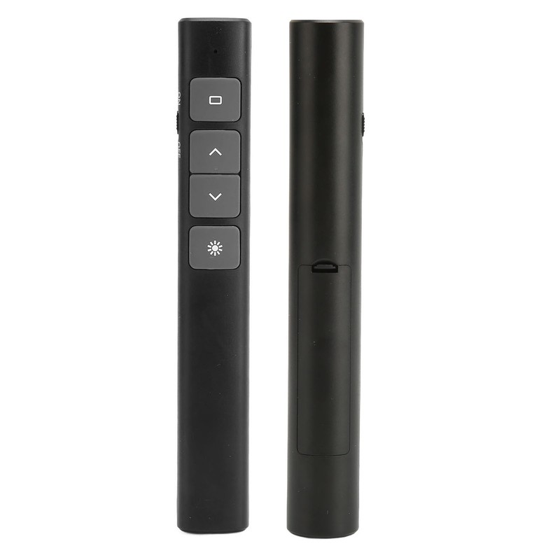 Presentation Clicker 2.4G RF Chip ABS Silicone Buttons Portable Plug