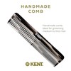 Kent 16TG Hair Dressing Table Comb Double Tooth, Graphite Fine/Wide