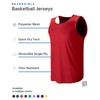 Liberty Pro Men's Lightweight Reversible Rec Tanks, Mesh Basketball Jerseys