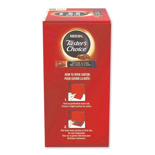 Nescafé 15782 Taster's Choice Stick Pack, Premium Choice, 80/Box