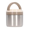 304 Stainless Steel Porridge Box Portable Round Insulated Lunch Container