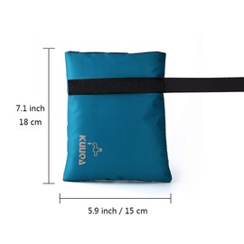 Kuuqa Outdoor Faucet Cover Winter Faucet Socks for Freeze Protection, Set of 2 (Torres Blue)