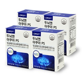 Lipogen Brain Aqua PS 4-month supply (30 packets, 4 boxes) 70% purity / 리포젠 두뇌엔 아쿠아PS 피에스 4개월분(30포4박스) 순도 70%