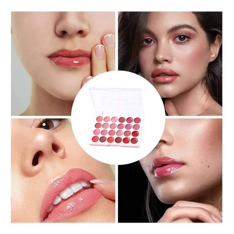 Papa L Paleta De Brillo De Labios Mate Color De