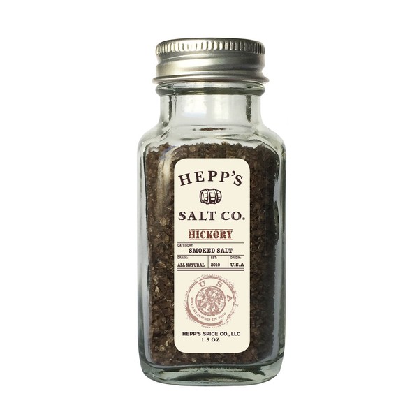 Hepp's Salt Co., Hickory Smoked Sea Salt 1.5oz.