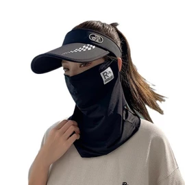 UV Protection Face Mask Sun Shield for Golf, Cycling, Running 157071 Free Size/White 50ea