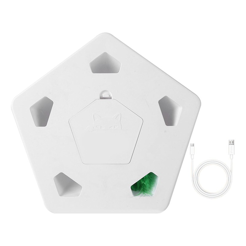 Cat Automatic Mice Hunting Toy 5 Holes Intelligent Simulated Mice