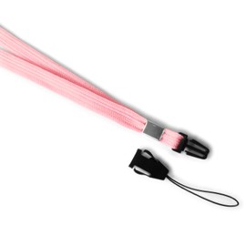 trage.band® Textile Carrying Straps, Long and Short, Pink