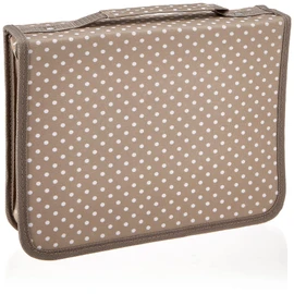 Artemio Kit with Clear Stamp Storage Binder, Fabric, Plastic, brown, 28 x 22 x 8 cm
