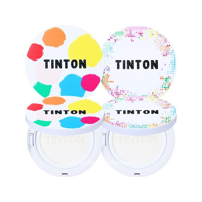 Tinton Rainbow King Cooling Sun Cushion (25g) (Random case) /