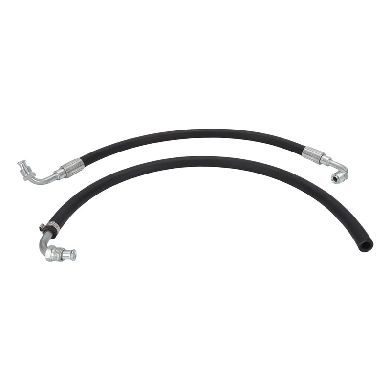 Power Steering Hose Kit for GM Cars Trucks, 3/8" Rubber