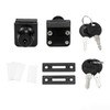 LC LICTOP No Drill Showcase Lock for 0.2-0.3 inch Glass,