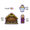 Nativity Felt Figures Flannel Board Stories 25 Pieces Christmas Scene
