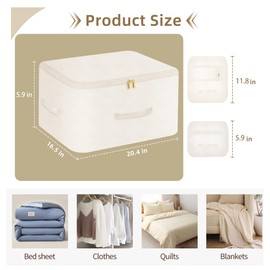 Ultra Space Saving Self Compression Organizer, Comforter Storage Bag for Clothes, Blankets, Pillows, Duvet, Comforters, Bedding Sets and Much More (Pink,L - 54 * 42 * 30cm)