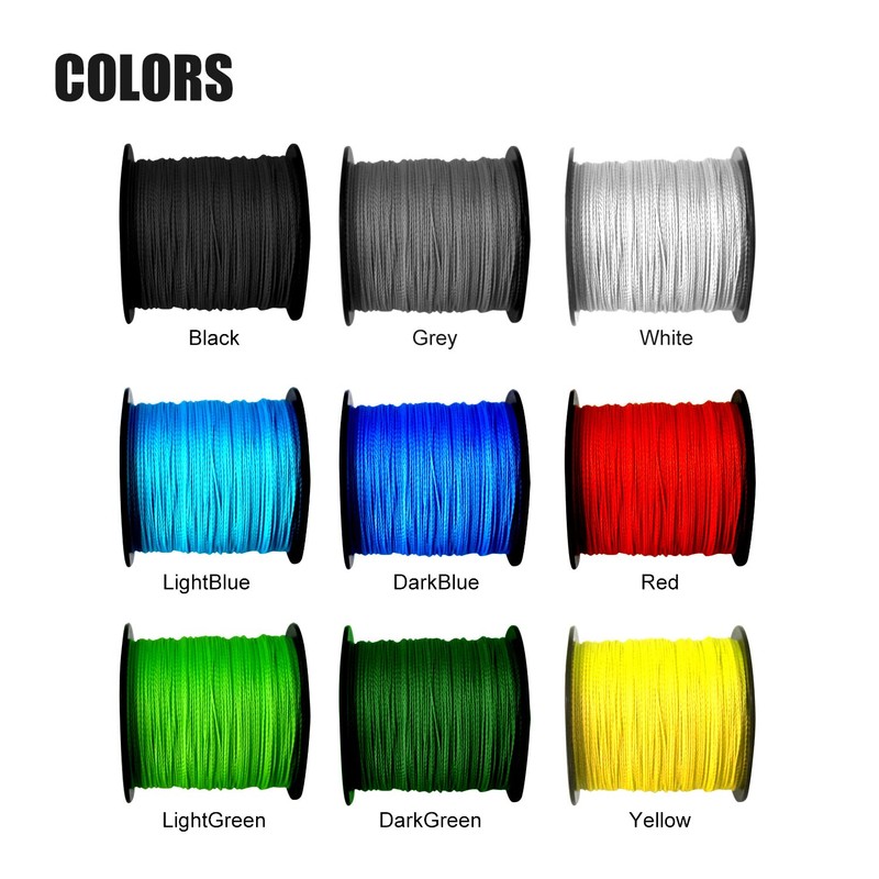 Dingbear 437Yd/400m 105LB/0.50mm Super Strong Pull Generic Braided Fishing Line