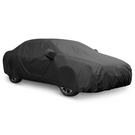 uxcell 3XL Breathable Waterproof Car Cover with Mirror Pockets - All-Season Protection for SUV, Pickup Trucks, Large Vehicles