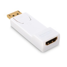 BIGtec Displayport auf HDMI Adapter 4kUDH Monitor Konverter kompatibel PC Computer Notebook Laptop TV Projektor Beamer