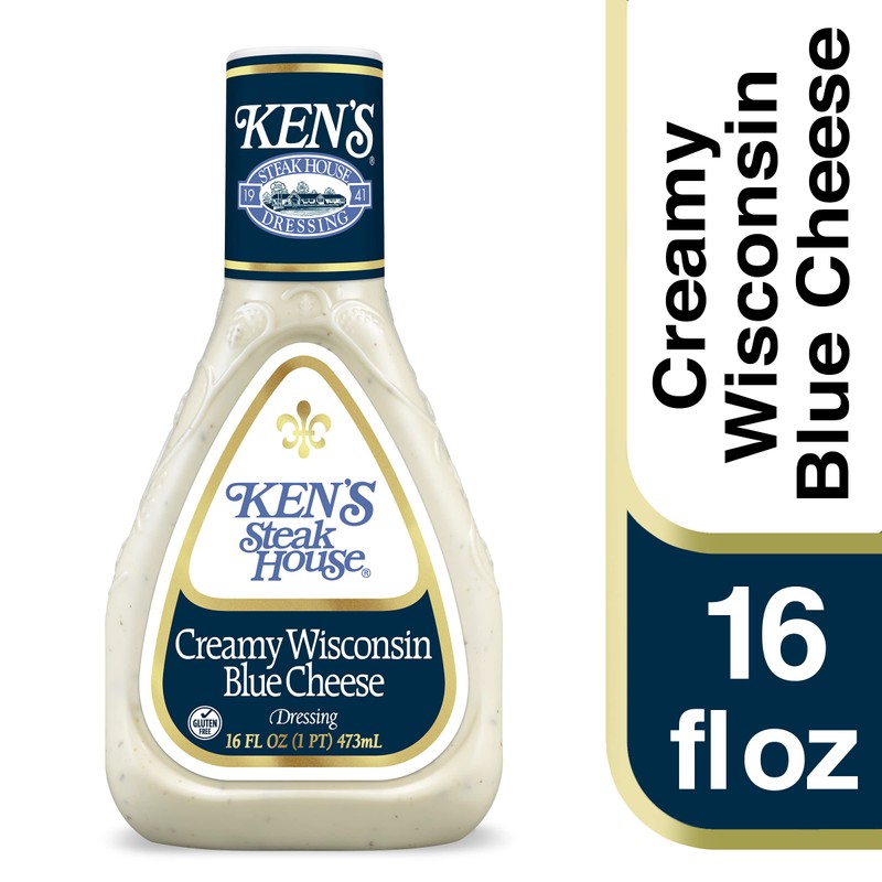 Ken's Steak House Creamy Wisconsin Blue Cheese Dressing 16 Fl