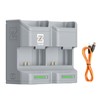 ZGCINE PC2-FZ100 2-Slot NP-FZ100 PD Battery Charger Case