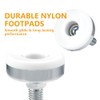 POWERTEC 71189 - Niveladores de muebles de 3/8"-16 con insertos