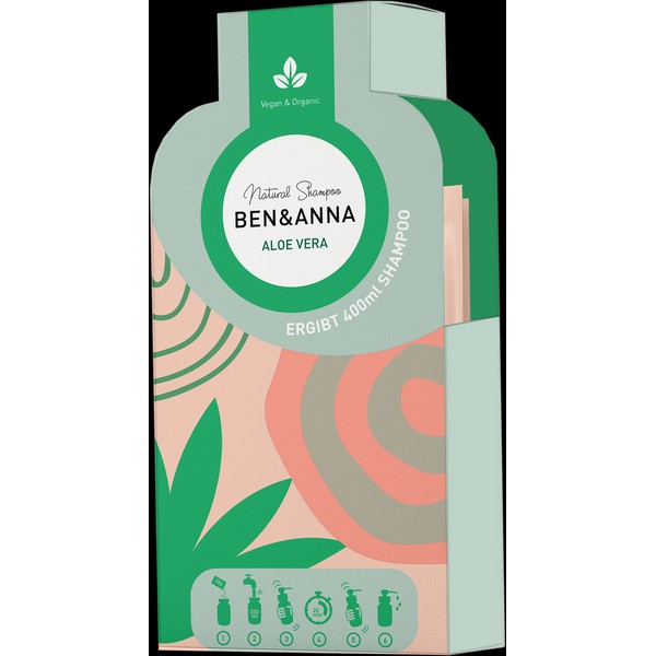 BEN & ANNA Shampoo Flakes , Aloe Vera
