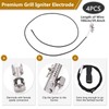 Criditpid Grill Replacement Parts for Charbroil Performance 4 Burner 463342119