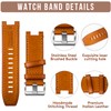 Replacement Leather Watch Strap Suitable for Casio GST-W100G / GST-W300G