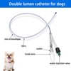 Dog Urinary Catheter – Dual-Lumen Catheter with Metal Guide Wire,