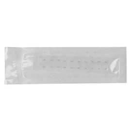 VOANZO 100 Stickers Ear Seeds 24k Gold, Acupuncture Ear Seeds, Ear Health Care Sticker, Helps Stress, Migraines Anxiety