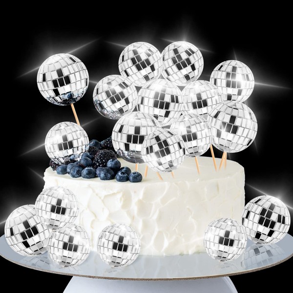 Decoración para tartas de oso, mini bolas de oso, decoración de tartas, bolas de espuma de perlas para niños, niñas, baby shower, suministros de fiesta de cumpleaños temáticos (plata)
