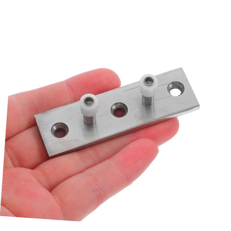 TEHAUX Stainless Steel Sliding Barn Door Stopper Easy Install Wood