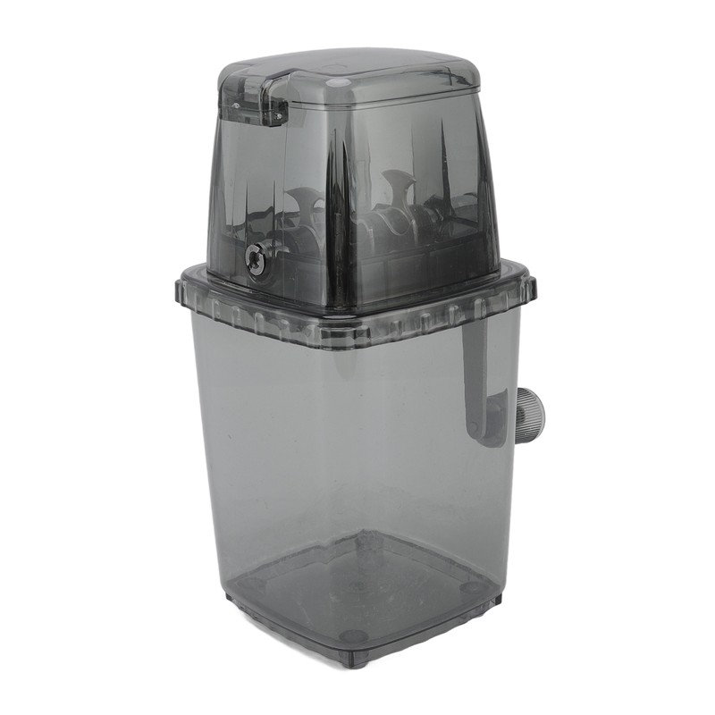 Manual Ice Crusher Small Portable Shaver Hand Operated Snow Cone