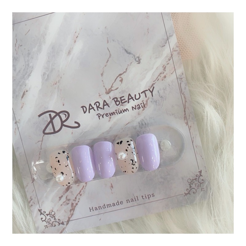 Next day delivery⭐Egg gel Dalmatian nail⭐ / 다음날 발송⭐에그젤 달마시안네일⭐