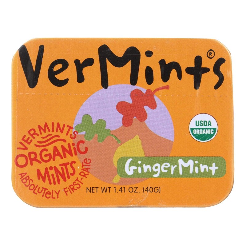 Vermints Gingermint Breathmints ( 6x1.41 Oz