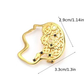 NOIAFZY 3Pcs Retro Enamel Brain Brooch Unique Medical Series Pin for Clothing Accessories