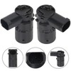 ECCPP Assist Sensor, 2pcs Backup Bumper Parking Assist Sensors fit