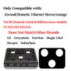 RV Stove Top Protector For Atwood Dometic 3 Burner Gas