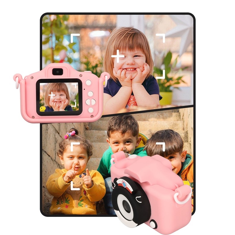 Kids Digital Camera Cute Lightweight 2in Screen Children Camera for