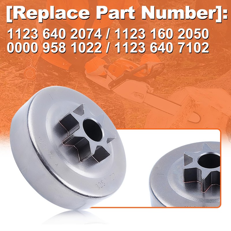 Mtanlo Clutch Drum Sprocket .325" 7T For Stihl 021 023