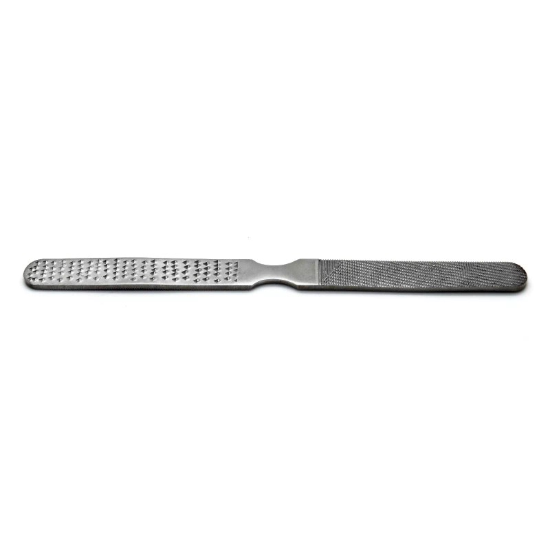 PREMIUM INSTRUMENTS Foot Nail File 4 Sided 6" Stainless Steel