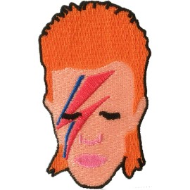 C&D Visionary David Bowie Aladdin Sane Glam Rock Ziggy Stardust Artist Music C/U Patch P-4651