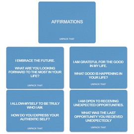 UNPACK THAT Affirmations Pack - 25 Carefully Crafted Affirmations to Reinforce postitivity and Mindfulness…