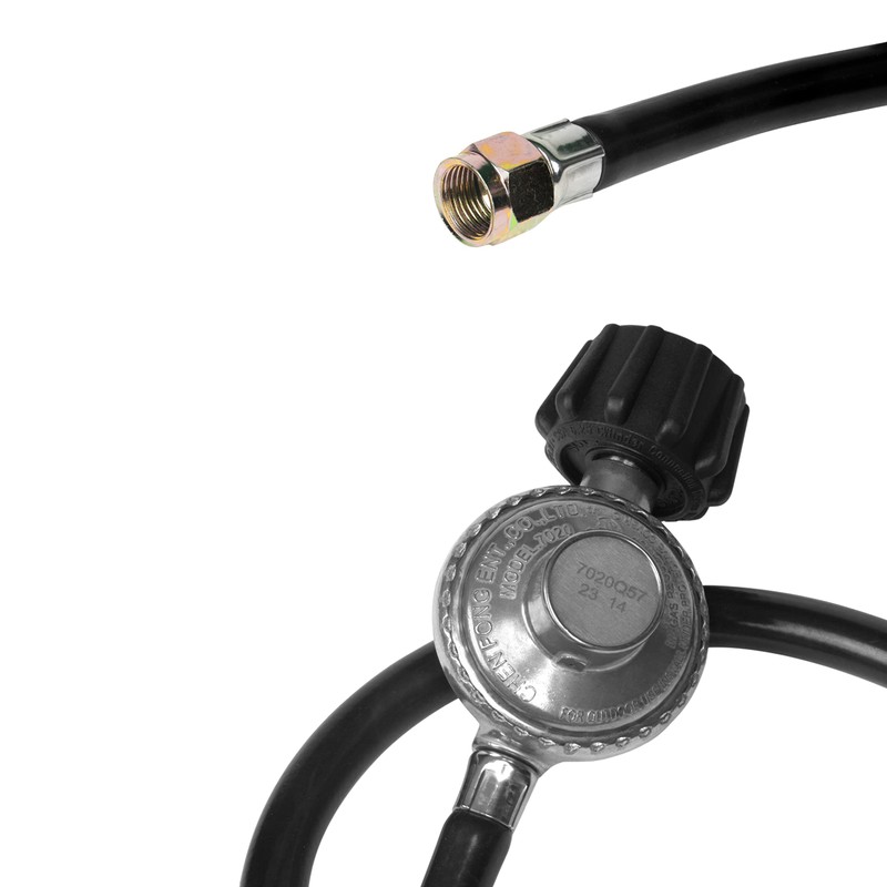 GrillAce 2-Feet propane Gas Grill Regulator and Hose, Replacement for
