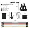 Resistance Bands Set with Handles, 10-30 LB, 5 Bands with