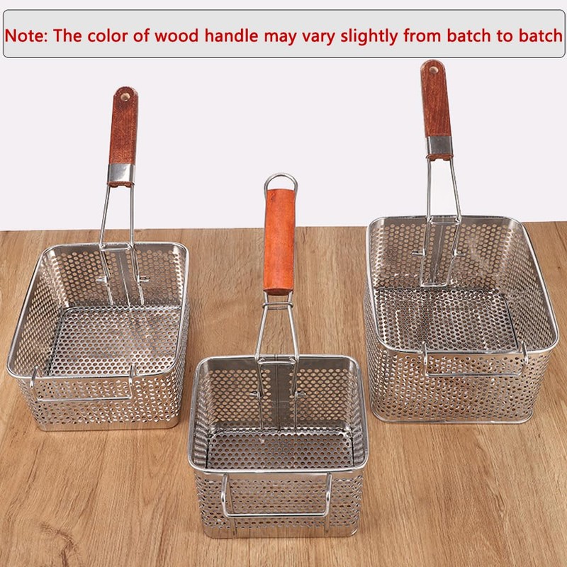 Skingwa Deep Fryer Basket with Handle (#3: 20 x 22.5